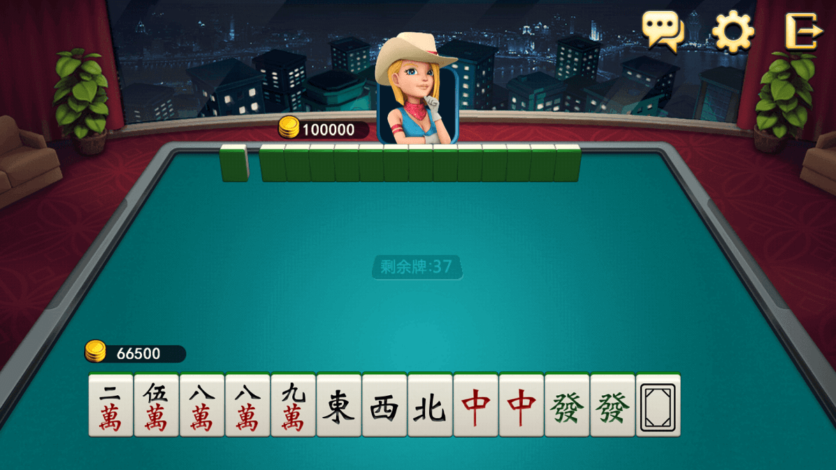 波克二人麻将